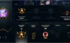 conta gold 2 lvl 47 no precinho upada a mão 5 skins