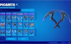 CONTA FORTNITE PASSES DO CAPÍTULO 2 ARIANA NINJA ARLEQUINA