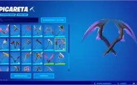CONTA FORTNITE PASSES DO CAPÍTULO 2 ARIANA NINJA ARLEQUINA