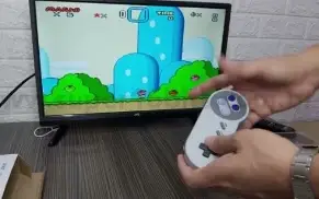 Super Nintendo 2 Controles Sem Fio com mais de 1500 Jogos 