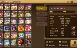 Conta Global Summoners War
