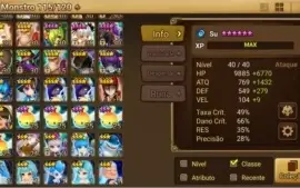Conta Global Summoners War