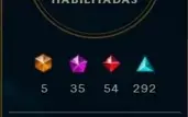 CONTA SMURF LOL MUITA SKIN