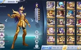 Saint Seiya Awakening 21k dimas 771 Gemas e 79 Livros Azuis