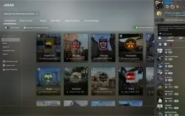 conta steam cs go 11 medalhas, 3343 horas de jogo, nível 60