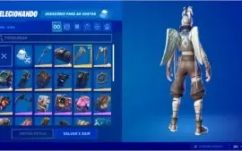 Conta Fortnite com Cavaleiro Negro + Conta Epic Games FULL