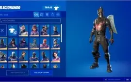 Conta Fortnite com Cavaleiro Negro + Conta Epic Games FULL