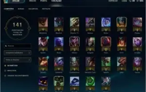 Conta League Of Legends Unranked