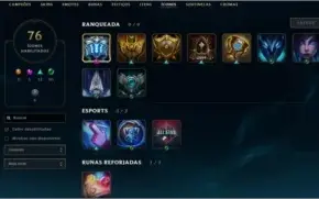 CONTA RARA DESDE A SEASON 1. DIAMANTE 3 ELO ATUAL.
