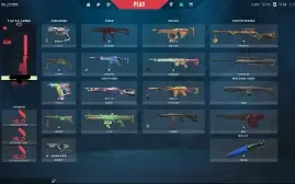 F/A 19 skins / Ruin Marshal / Prism Knife / Reaver Sheriff /