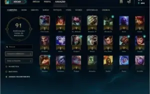Conta Prata League of Legends Mrr alto