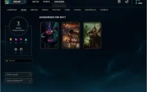 Conta Prata League of Legends Mrr alto
