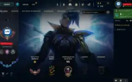 Conta-Smurf Upada A Mão Com Skin Do Kayn Odisseia Full Acess