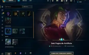 Conta-Smurf Upada A Mão Com Skin Do Kayn Odisseia Full Acess