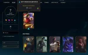 Conta-Smurf Upada A Mão Com Skin Do Kayn Odisseia Full Acess