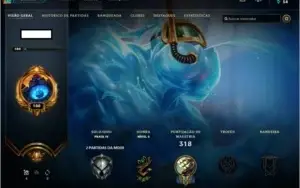 CONTA LEAGUE OF LEGENDS 180 - OURA IV