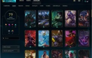 CONTA LEAGUE OF LEGENDS 180 - OURA IV
