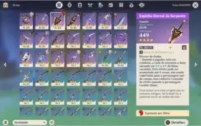 Conta com 6x5*, Alloy, 4 dias benção + 4.8k primogems