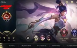 vendo conta de wild rift, atualmente d2, entrego gm.