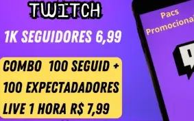 Na Twitch! Os Serviços Mais Baratos do Mercado: Preço imbatí