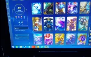 Conta lol 40 Skins nível alto