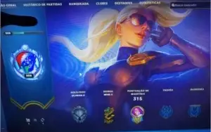Conta lol 40 Skins nível alto