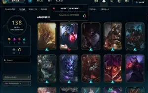 Conta Lol com quase 3000 RP