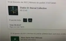 Conta XBox Live com mais de 20 jogos