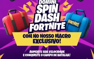 ⚡ Domine o Spin Dash no Fortnite com Nosso Macro Exclusivo!