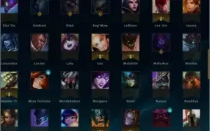 Conta de LOL 4400RP 32000BP 48Skins,  100+ herois