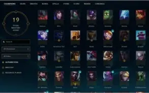 Conta de LOL 4400RP 32000BP 48Skins,  100+ herois