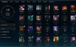 Conta de LOL 4400RP 32000BP 48Skins,  100+ herois