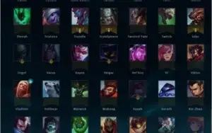 Conta de LOL 4400RP 32000BP 48Skins,  100+ herois