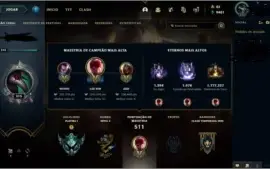 conta lol platina 1 por decay, 318skin 5 ultimate 2mitica