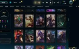 "Conta LoL - 68 Skins, lvl209, 6 lendarias e 33 épicas"