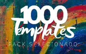 1000 Templates Exclusivos – Pack Selecionado Canva 2025