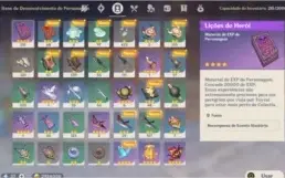 Conta 5* Diluc,Childe,Mona,Harpa