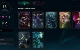 Conta de LoL Com Skin Pax Jax e Kayle Juiza (Super Raras)