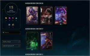 Conta de LoL Com Skin Pax Jax e Kayle Juiza (Super Raras)