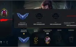 conta lol diamante 100 reais no pix