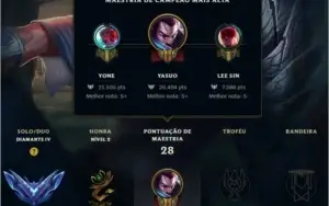 conta lol diamante 100 reais no pix