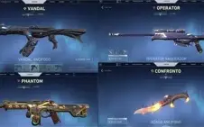 Conta valorant FULL Skins Platina 1