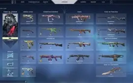 Conta valorant FULL Skins Platina 1