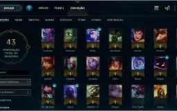 Conta lol unranked nunca foi jogada a md10 sem elo
