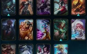 Conta lol unranked lvl 259