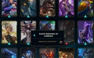 Conta lol unranked lvl 259