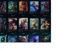 Conta LOL 70% Win rate Ouro 4 20champ e muitos espolios