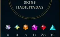 Conta LvL 679 | 263 Skins- 17 Prest - 28 Legend | all champ