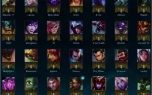 Conta de lol gold 4 40 skins