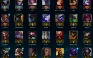 Conta de lol gold 4 40 skins
